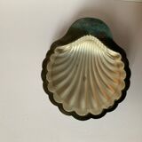 Silver metal and glass butter