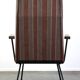Vintage 50s/60s design armchair with high backrest, model 1410 by Gispen