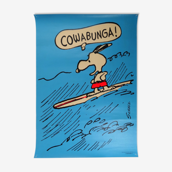 schultz snoopy poster