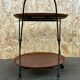 60s 70s teak serving trolley Jie Gantofta String Serving Trolley Sweden 60s