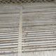 70s rattan shelf