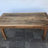 Walnut farmhouse table