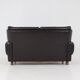 Mid-Century Design Black Leather Sofa, 1970s, Czechoslovakia