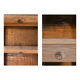 Wooden buffet with 24 drawers