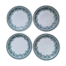 Set of 4 Mosa plates