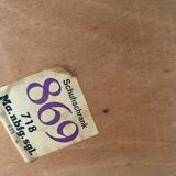 Vintage shoe cabinet