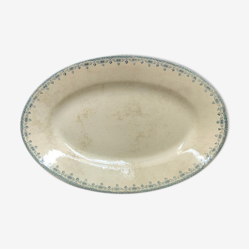 Oval dish Terre de Fer Hautin Boulenger Nice