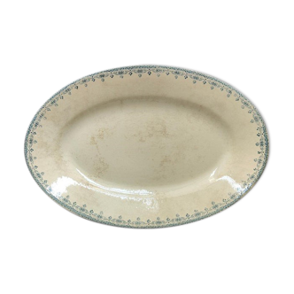 Oval dish Terre de Fer Hautin Boulenger Nice