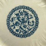 Set of 8 gien 1937 garland soup plates