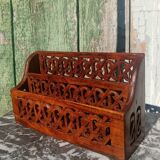 Wooden letter holder