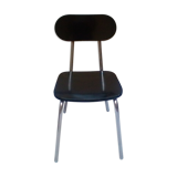 Vintage chair in black formica
