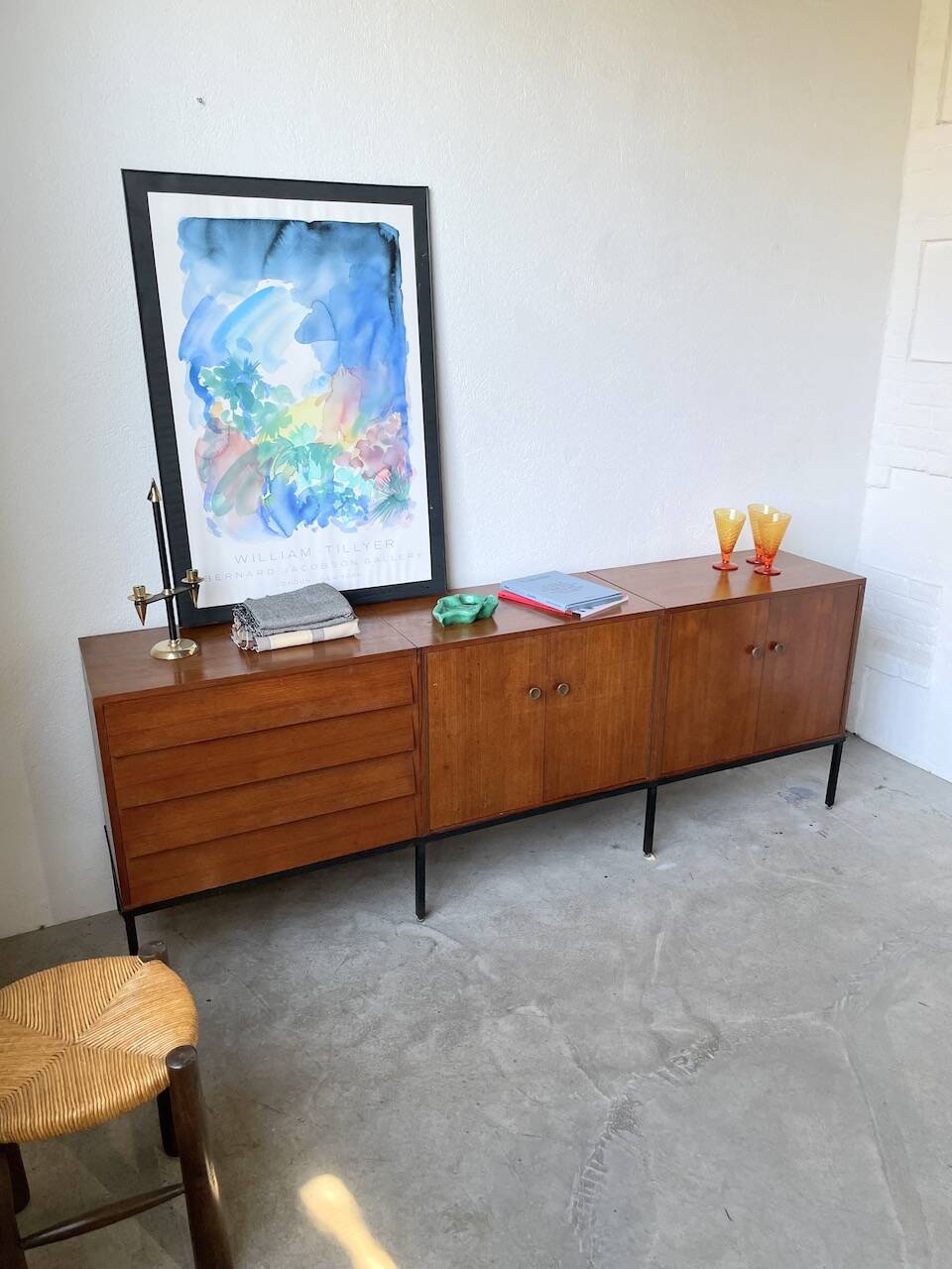 Vintage 50s modernist sideboard