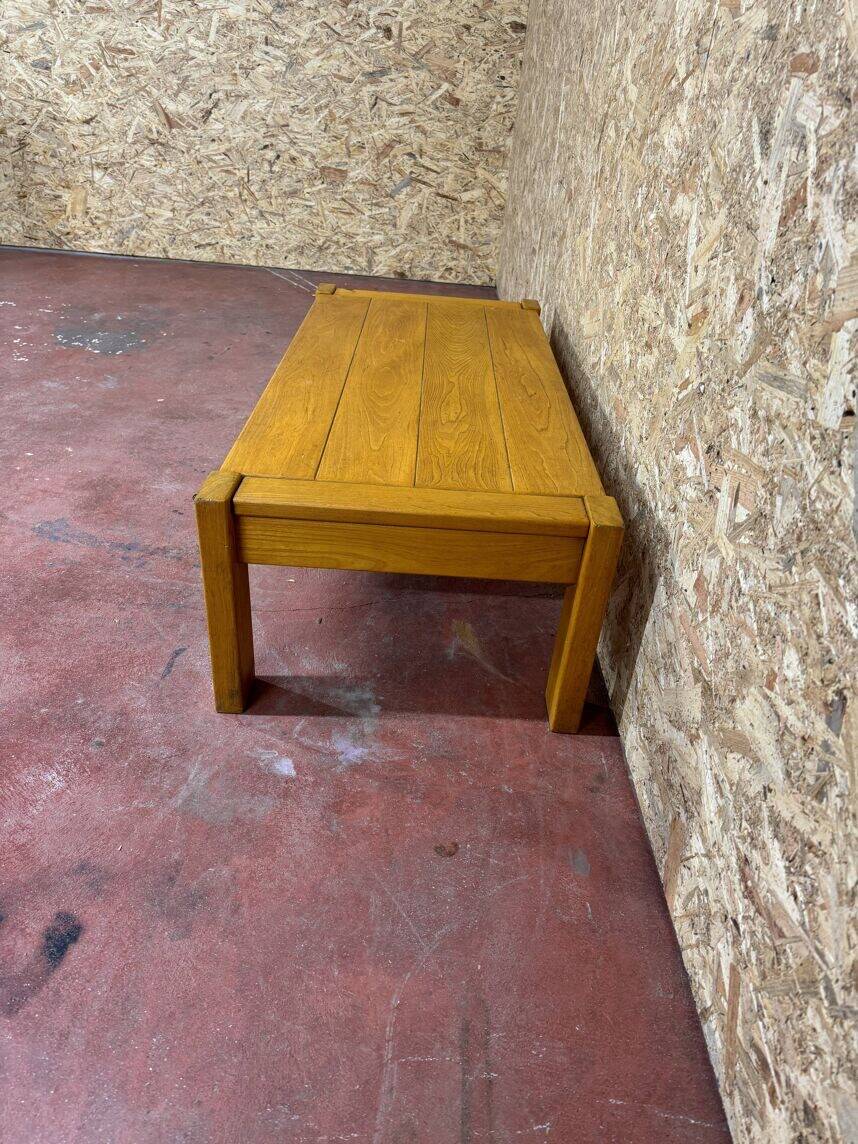 Coffee table in elm - 1980s - Regain House style