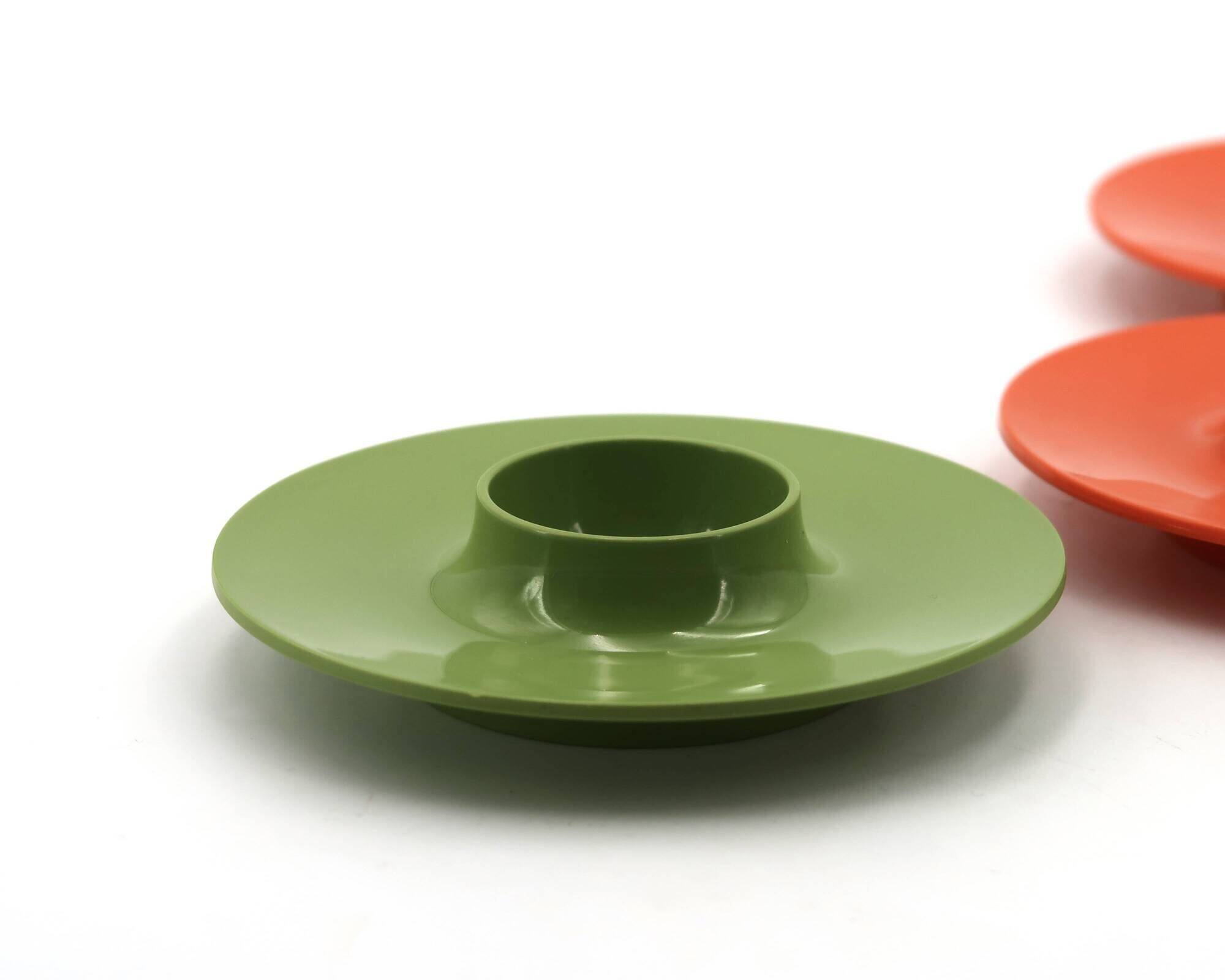 Coquetiers empilables Rosti Mepal Danois, années 70