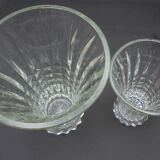Set of 2 flared vases