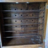 Vintage shoe cabinet