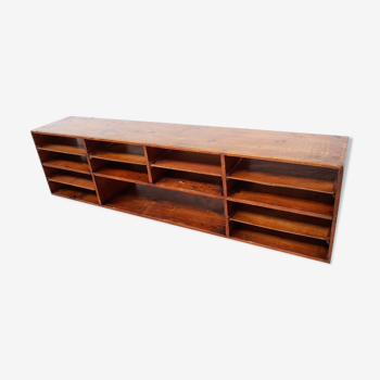 Furniture of craft shelf or sorter wooden document