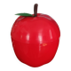 Red ice cube apple