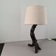 Brutalist lamp in vine stock 50s