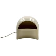Lampe de table en céramique blanche organique, Italie 1970