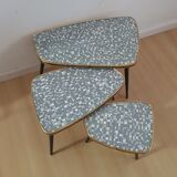Nesting tables formica 50s