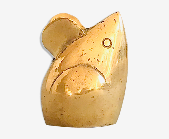 Souris en laiton
