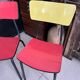 Pair of vintage Formica chairs