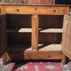 Buffet support in walnut empire era