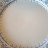 4 U&C Sarreguemines Syra model dinner plates, early 20th century