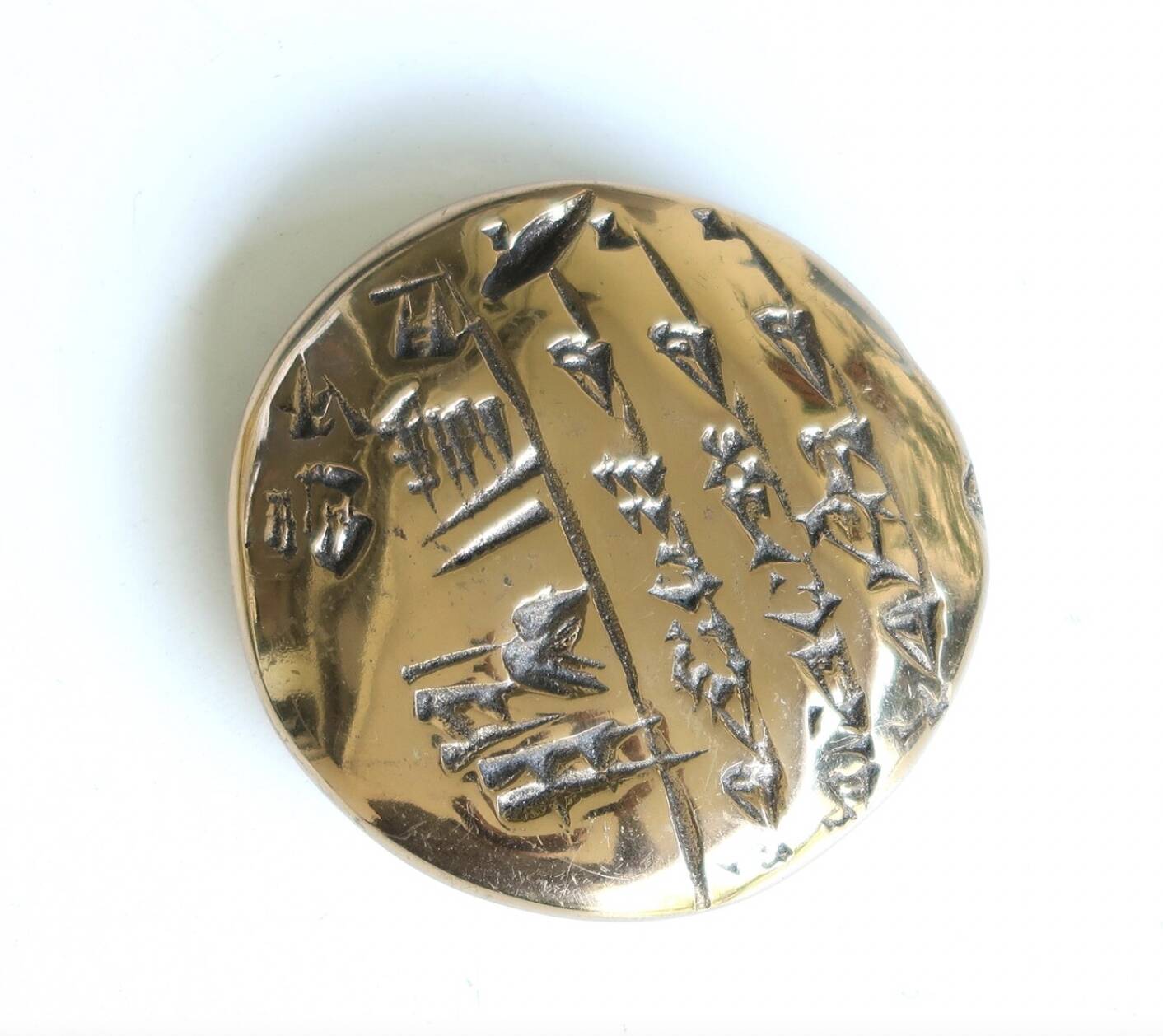 Bronze sculpture by Monique Gerber, 1970s
