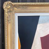 Large abstract painting