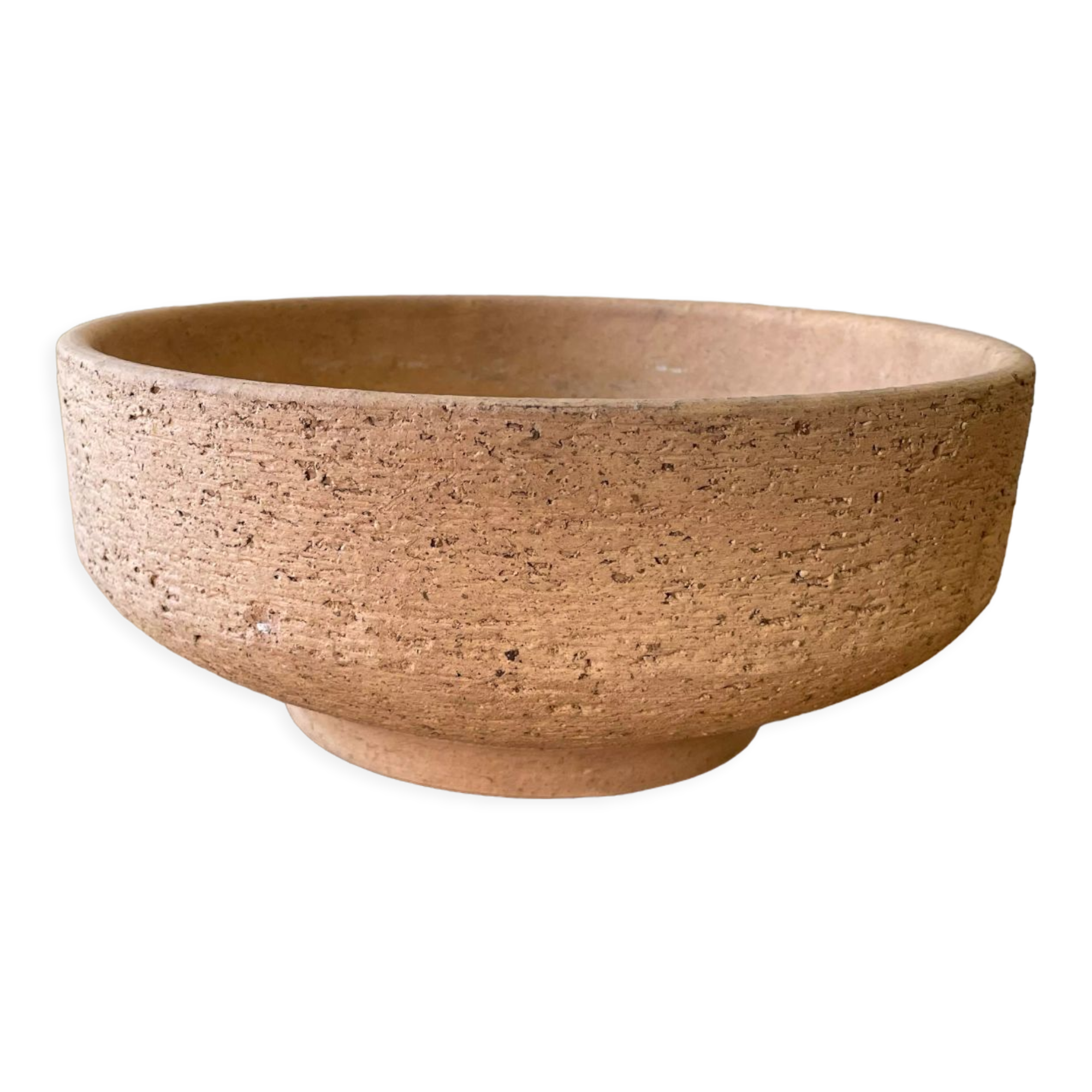 Pot cover, terracotta planter - beige