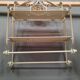 Metal wall shelf