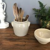 3l varnished sandstone pot