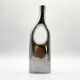 Modernist vase / cast aluminum – 1970s