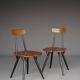 Pirkka chairs by Ilmari Tapiovaara for Laukaan Puu. 1950s.