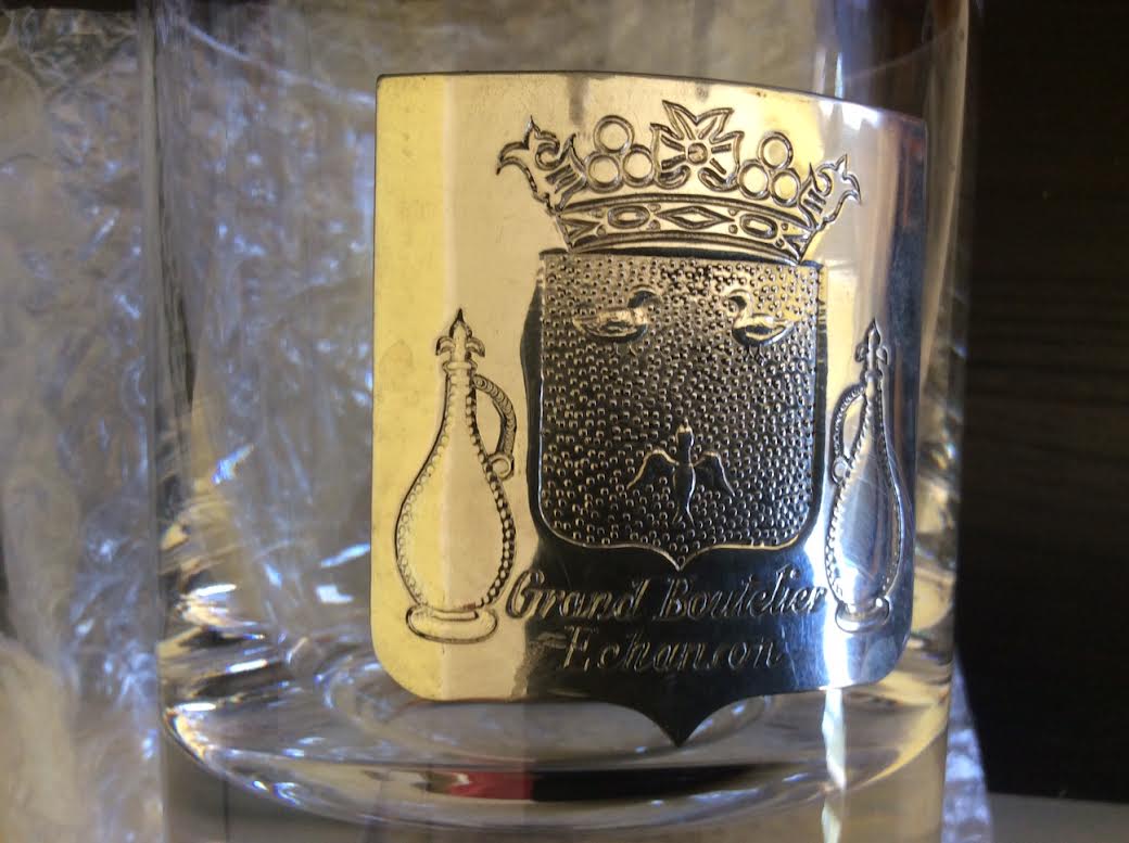 Set of 6 Sèvre crystal whiskey glasses