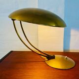 Vintage modernist Kaiser Dell brass lamp 1960s