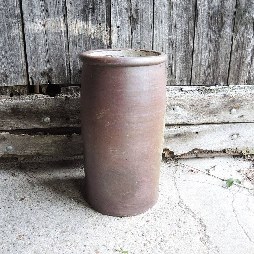 Old stoneware pot XL H 82 cm