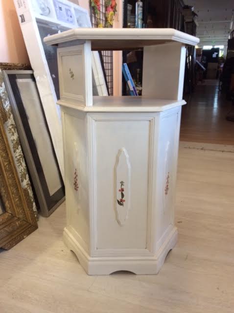 Painted bedside table