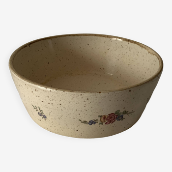 Vintage round ceramic dish