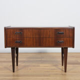 Commode danoise en palissandre du milieu du siècle, années 1970