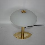 Lampe de chevet en laiton, années 1990