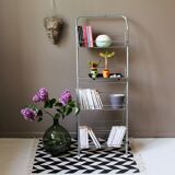 Vintage aluminium floor library