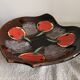 Vintage Mid-Century Ceramic "Forme Libre" Centerpiece Bowl by Vercor,