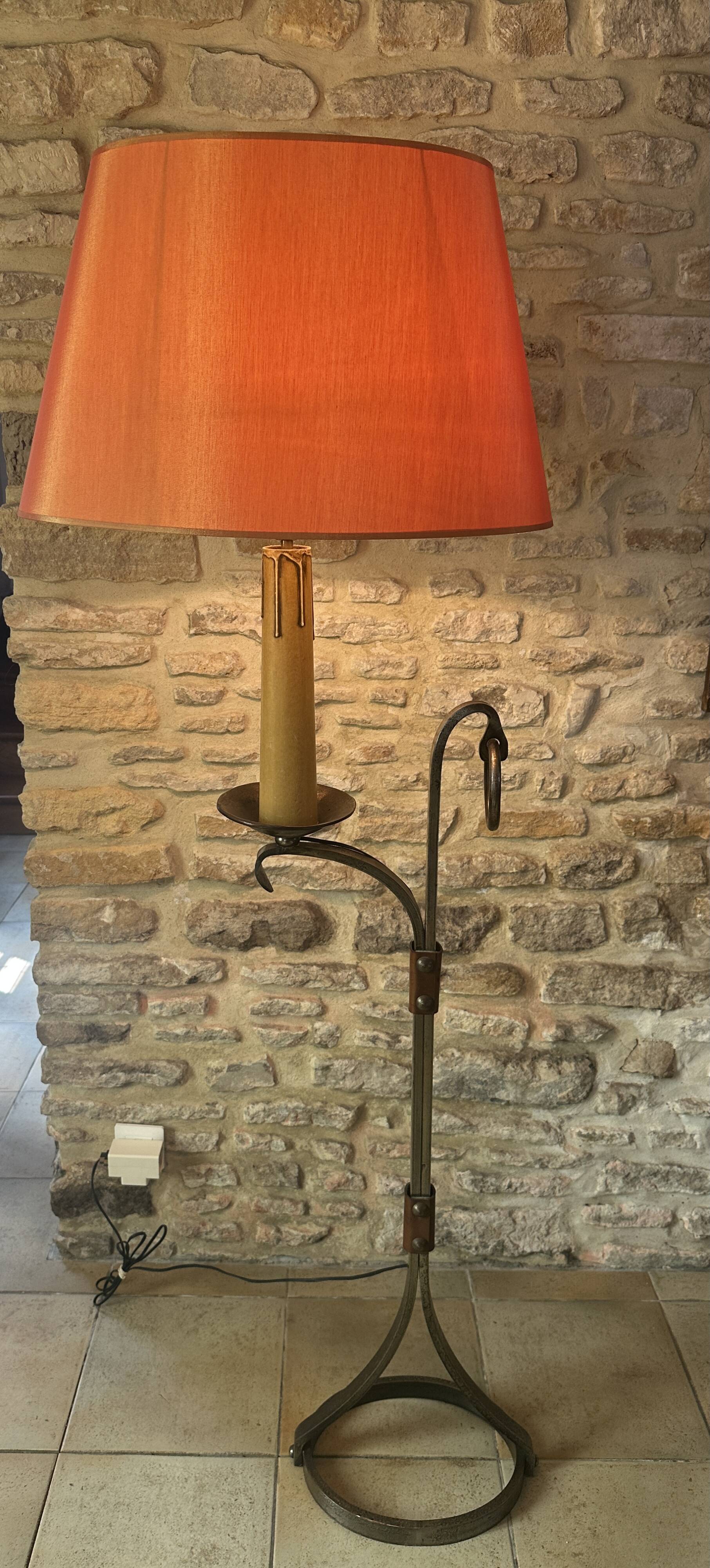 Jean pierre rickaert vintage floor lamp