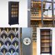 Parisian wardrobe black glass