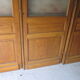 Separation of 3 engraved glass doors