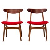 Set of 3 Hans Wegner chairs