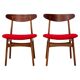 Set de 3 chaises Hans Wegner
